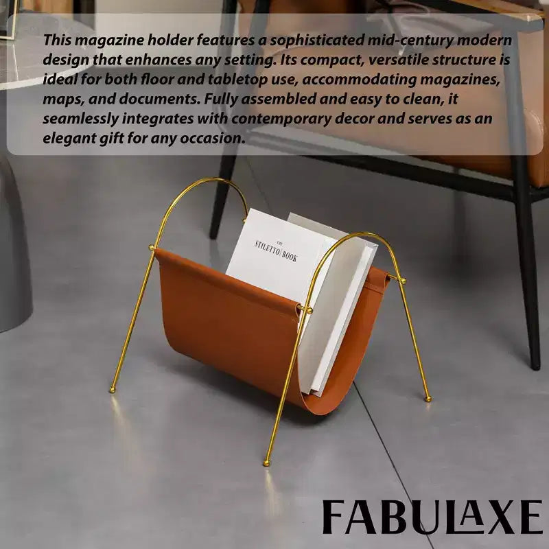 Range-revues et porte-revues pour bureau, bureau à domicile, salon, salles d'attente, magazines, livres, journaux et autres supports de lecture 14