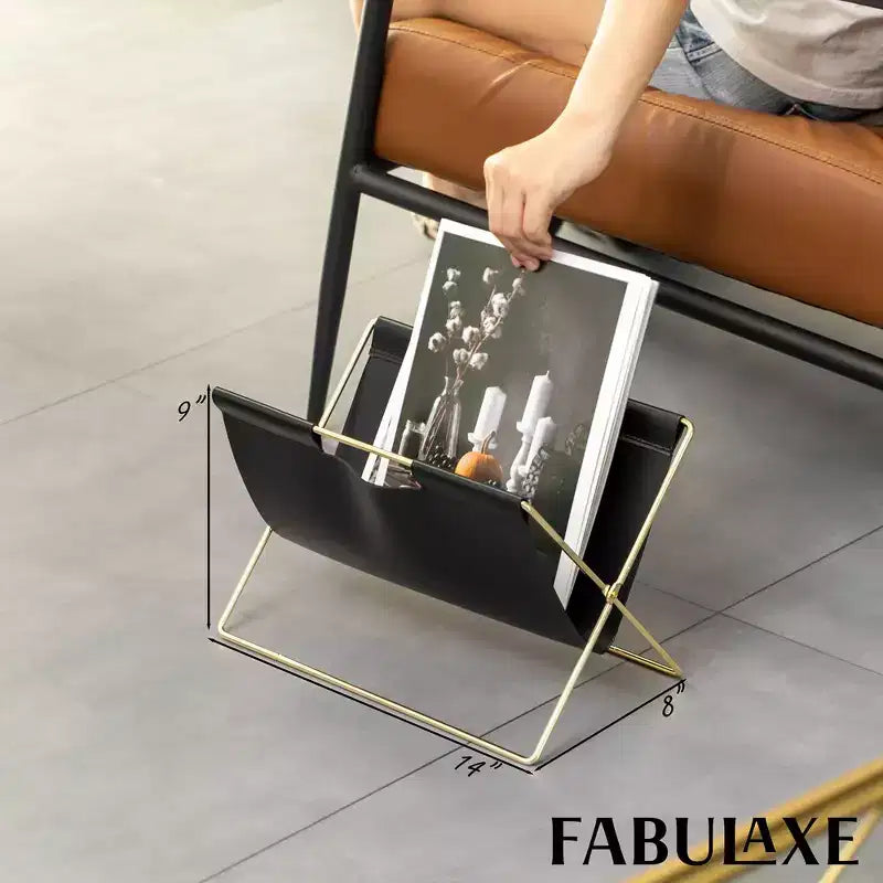 Range-revues et porte-revues pour bureau, bureau à domicile, salon, salles d'attente, magazines, livres, journaux et autres supports de lecture 14