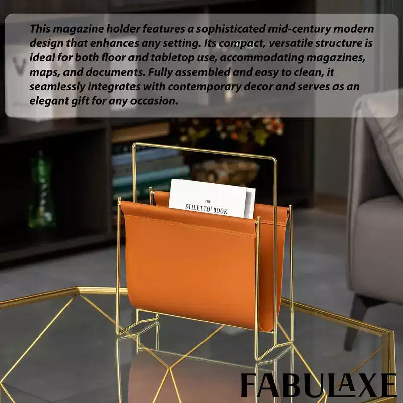 Range-revues et porte-revues pour bureau, bureau à domicile, salon, salles d'attente, magazines, livres, journaux et autres supports de lecture 14