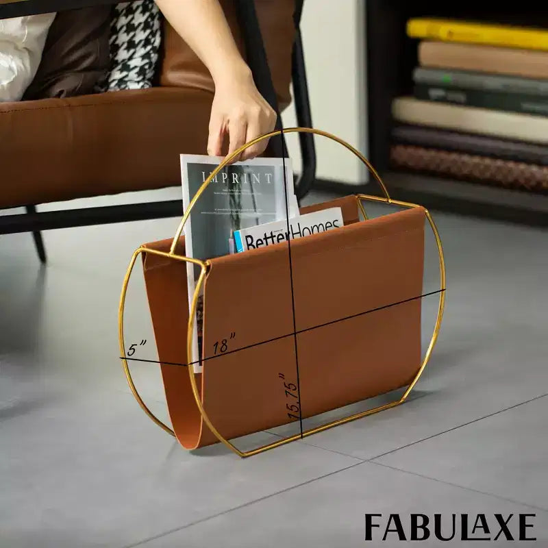 Range-revues et porte-revues pour bureau, bureau à domicile, salon, salles d'attente, magazines, livres, journaux et autres supports de lecture 14