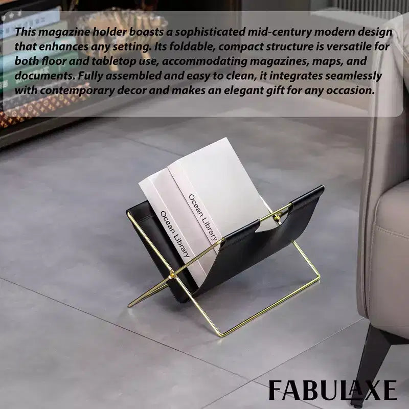 Range-revues et porte-revues pour bureau, bureau à domicile, salon, salles d'attente, magazines, livres, journaux et autres supports de lecture 14