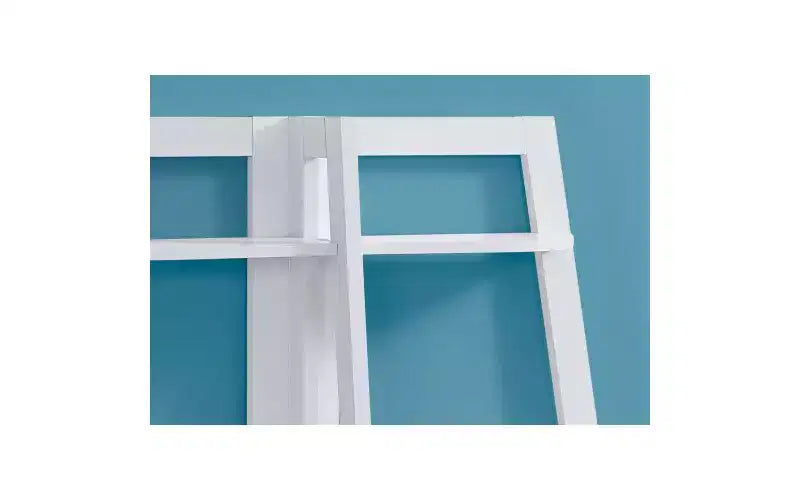 Étagères à Livres Échelle Modernes à 3 Niveaux, Étagère Ouverte, Meuble de Rangement en Bois, Bibliothèques pour Petits Espaces, Salon, Chambre, Bureau